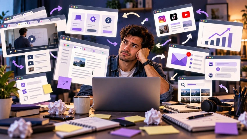 Just because you're busy, doesn't mean you're productive.